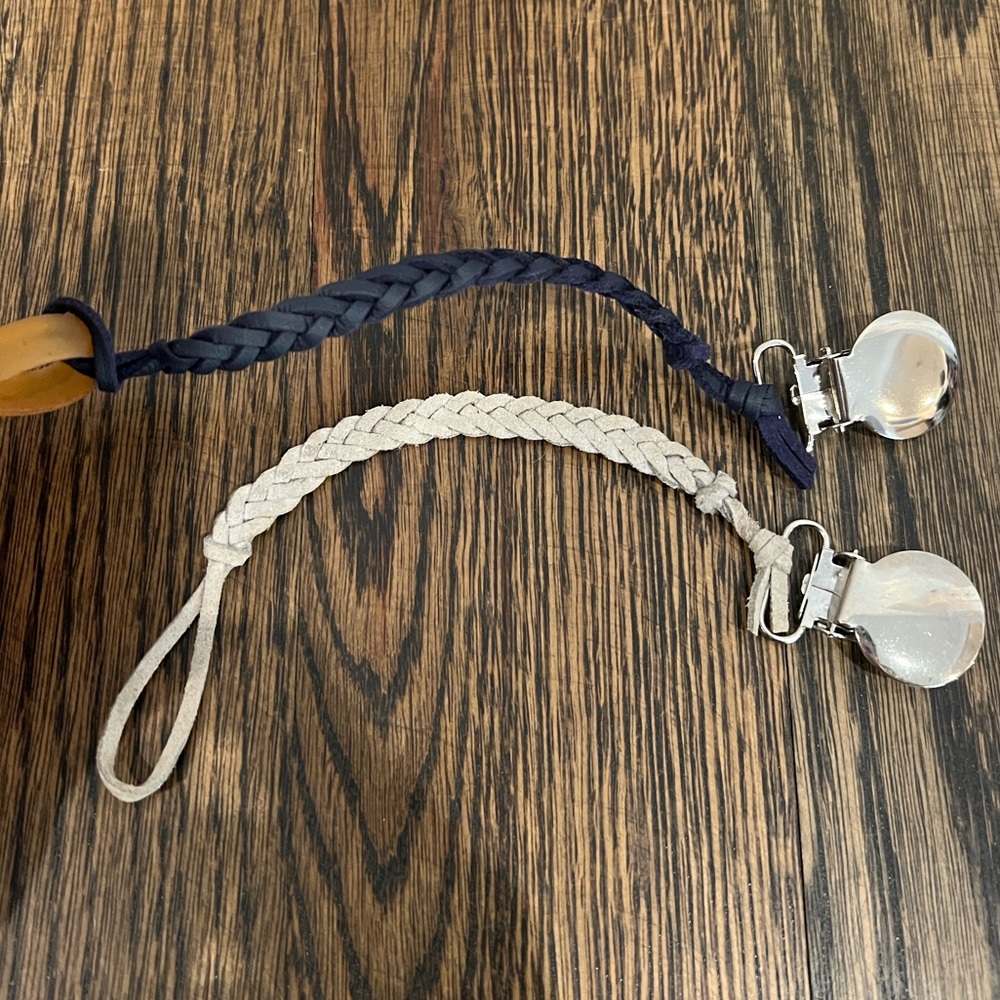 Set of Two Pacifier Clips!